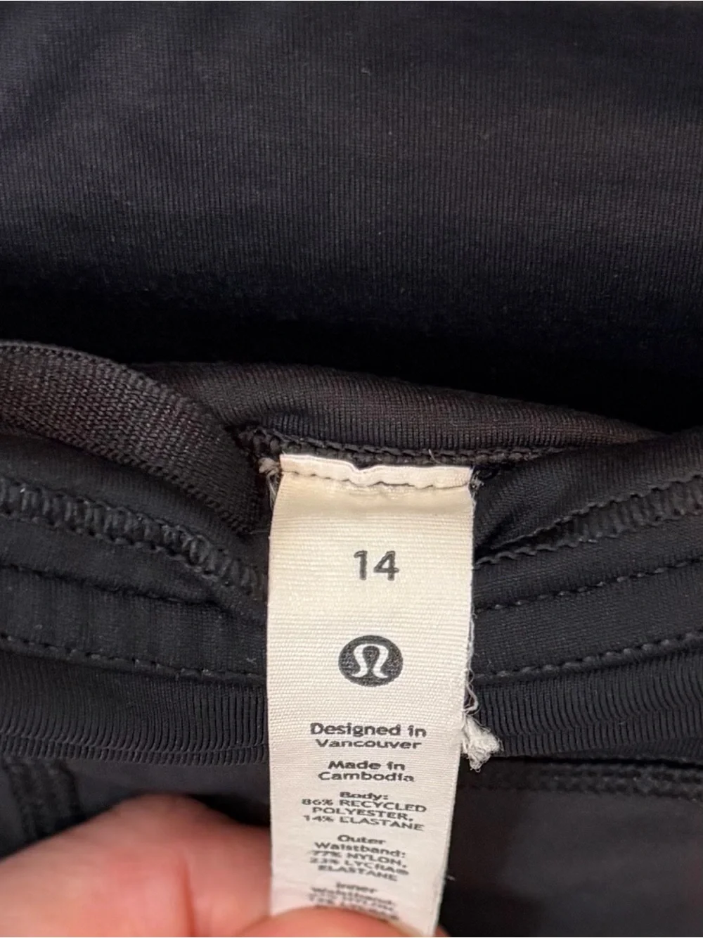 Lululemon High Rise 4” Speed Up Short